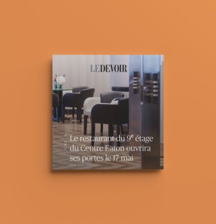 Le restaurant du 9e étage du Centre Eaton ouvrira ses portes le 17 mai